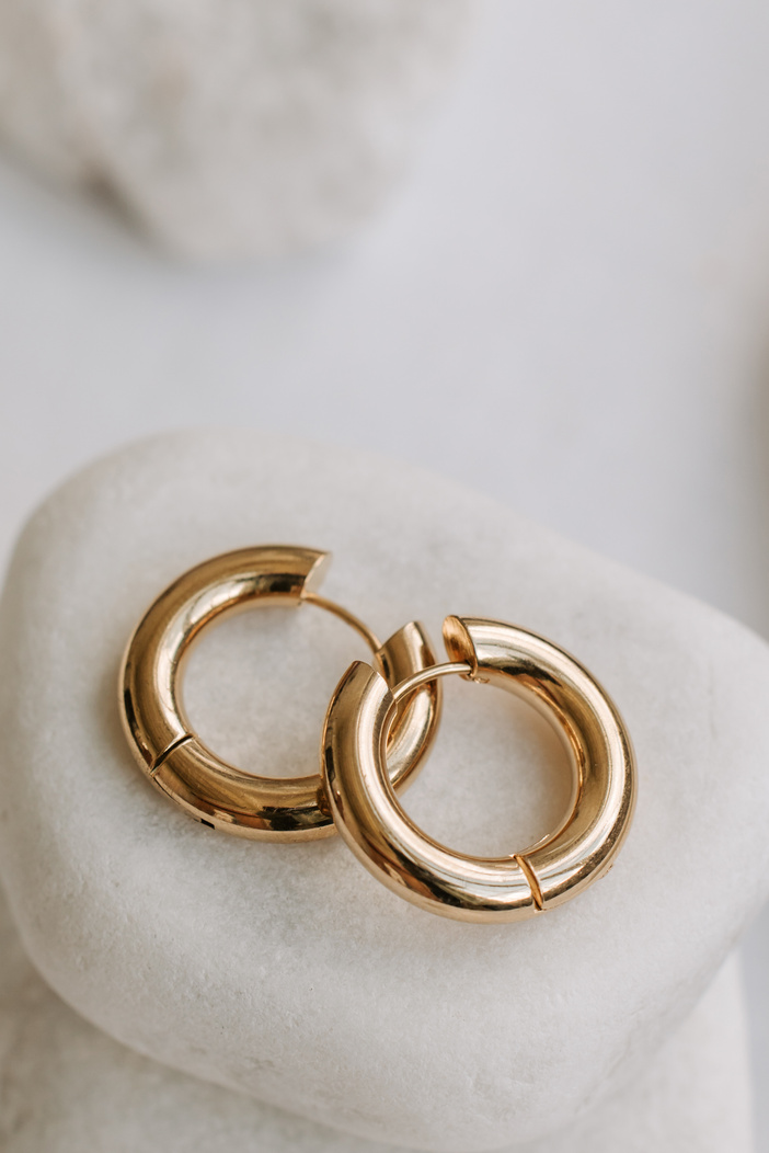 Pair of Gold Earrings